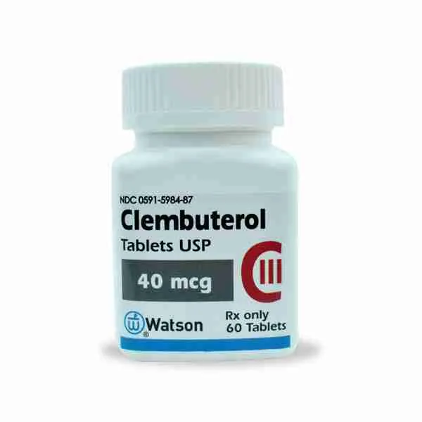 Clenbuterol Watson For Sale 40mcg 60 pills USA