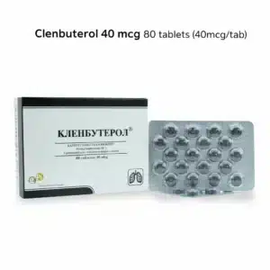 Clenbuterol for Sale 40mcg 80 Tabs – GPH Premium Domestic USA