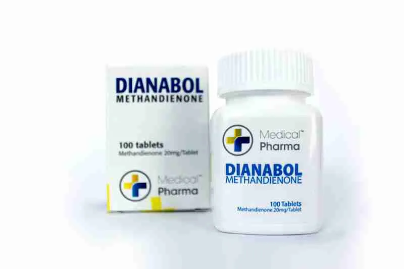 Dianabol (Methandrostenolone) 20mg/tab 100 tabs – Medical Pharma Steroids USA